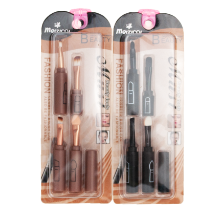 TG56452 Skládací štětce na make-up 4 v 1 ŠTĚTEC NA LÍČENÍ