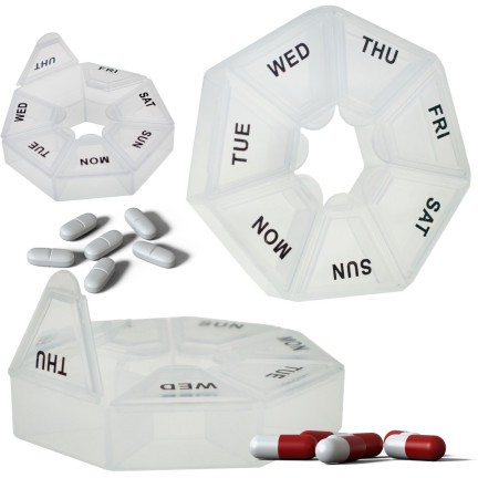 TG56518 ARZNEIMITTELBEHÄLTER TABLETTEN BOX ORGANIZER 7 TAGE WOCHE