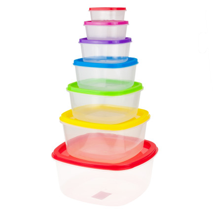 TG56581 FOOD PACKETS 7-teiliges Küchen-Lunchbox-Set