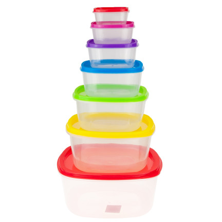 TG56581 FOOD PACKETS 7-teiliges Küchen-Lunchbox-Set