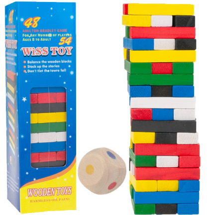 TG56690 KLEINES JENGA FARBE