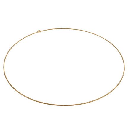 TG57548 DEKORATIVES REIFENRAD DEKORATIVE BASIS FÜR GIRLANDEN 30CM METALL