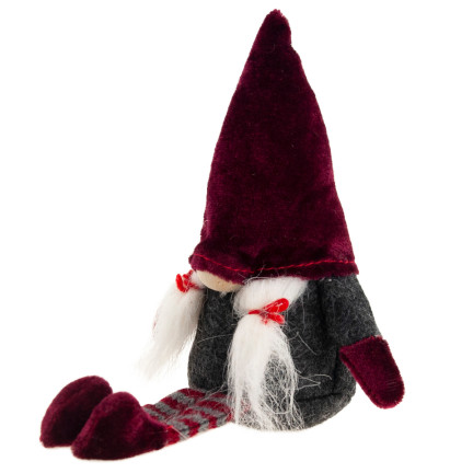TG58155-1-G Weihnachten Figur Deko Wichtel Figuren Zwerg Gnom Ornamente Geschenk Tisch