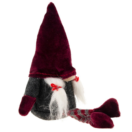 TG58155-1-G Weihnachten Figur Deko Wichtel Figuren Zwerg Gnom Ornamente Geschenk Tisch