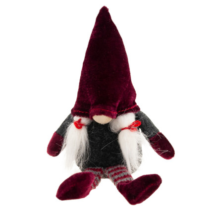 TG58155-1-G Weihnachten Figur Deko Wichtel Figuren Zwerg Gnom Ornamente Geschenk Tisch