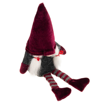 TG58155-1-G Weihnachten Figur Deko Wichtel Figuren Zwerg Gnom Ornamente Geschenk Tisch