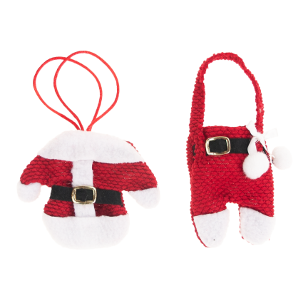 TG52959 BESTECKKLEIDUNGSSTÜCK 6 STÜCK/WÜRFEL-WEIHNACHTSMANN-TASSE