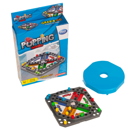 TG59951 New Popping Movers Ludo Board Game for Kids – Family Race