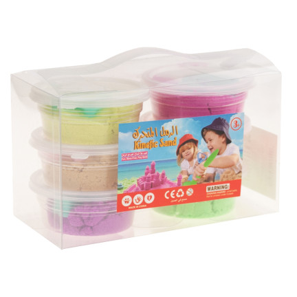 TG60423 KINETIC PIASKOLINA 6-pack + PIASKOLINA MOLDS