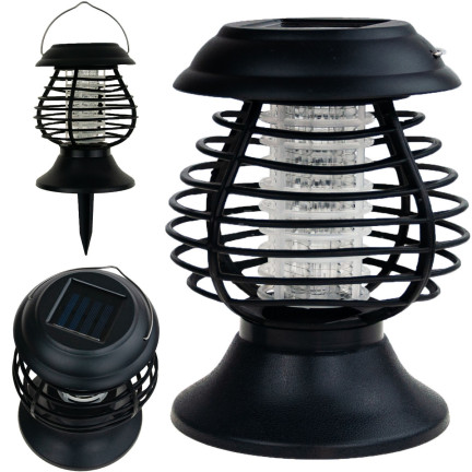 TG60451 SOLAR INSEKTIZID LAMPE UV FÜR MÜCKEN MOTTEN INSEKTEN
