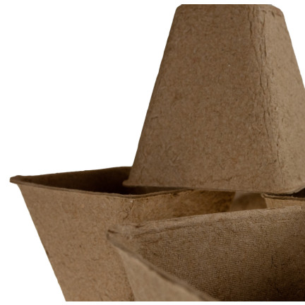 TG60480 TORF TÖPFE P8 BIOLOGISCH ABBAUBAR SETZLINGE SETZLINGE 8 CM 18 STÜCK