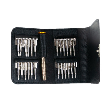 TG60646 MULTIFUNKTIONSWERKZEUGE PRÄZISIONSSCHALTER 25in1 TORX IMBUS CROSS BITS + Koffer