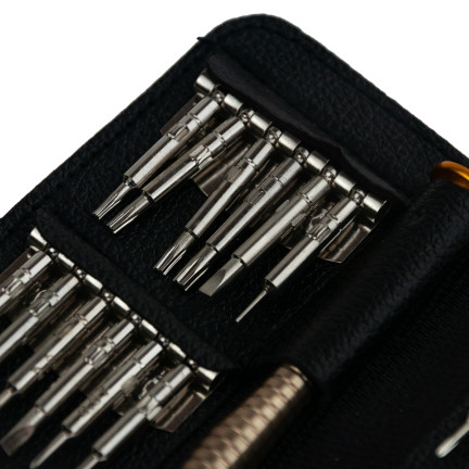 TG60646 MULTIFUNKTIONSWERKZEUGE PRÄZISIONSSCHALTER 25in1 TORX IMBUS CROSS BITS + Koffer