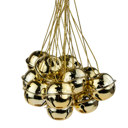 TG61393-2 TOGGLE BOMB TOWERS METAL x12 GOLDEN CHANDLER RINGS
