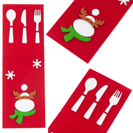 TG61468 BESTECKKOFFER WEIHNACHTEN TISCHDEKORATION VORABEND