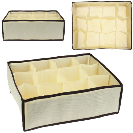 TG63164 Unterwäsche-Socken-Schubladen-Organisator Nachfüllpackung 12
