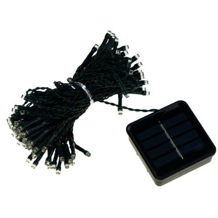 TG63193-2 SOLAR CHANDLER LAMP 500 LED 52m GIRLANDS COOL WHITE 8 FUNKCÍ