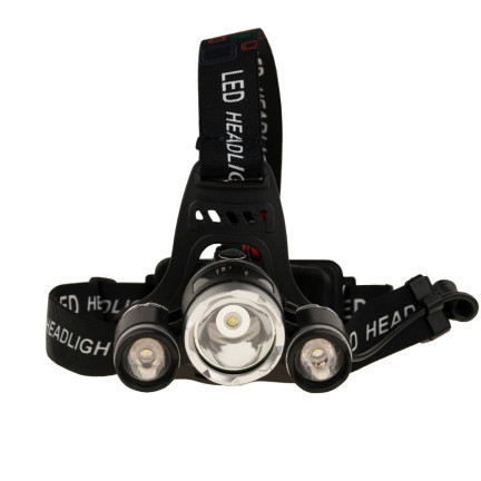 TG63200 ZOOM LED ZOOM CREE XML T6 HEADLIGHT 2 dobíjecí baterie + 2 nabíječky