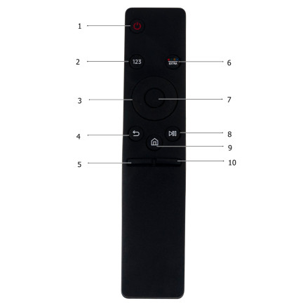 TG63280 SAMSUNG UNIVERZÁLNÍ DÁLKOVÝ OVLADAČ PRO TV SMART HD UHD 4K ČERNÝ BEZ PROGRAMOVÁNÍ