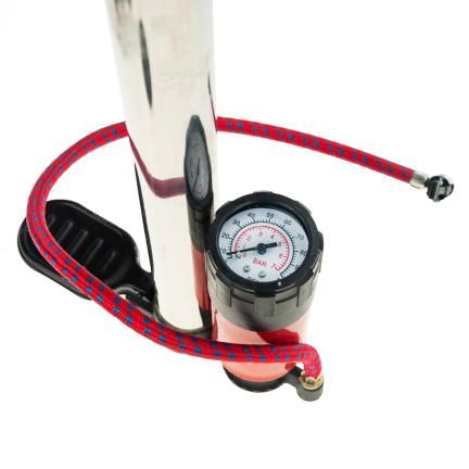 TG63646 STANDPUMPE MIT MANOMETER FUSSPUMPE AUTO METALL