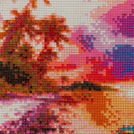 TG64203-11 Diamantová výšivka Diamond Painting 5D Beach Mosaic