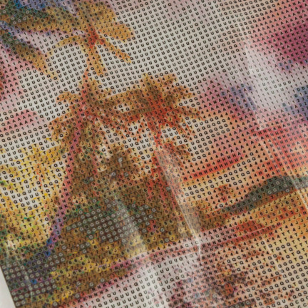 TG64203-11 Diamantová výšivka Diamond Painting 5D Beach Mosaic