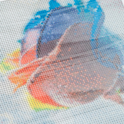 TG64203-12 DIAMANT EMBROIDED Diamant Malerei Diamant Mosaik Regenbogen Rose 5D