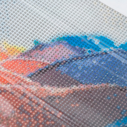 TG64203-12 DIAMANT EMBROIDED Diamant Malerei Diamant Mosaik Regenbogen Rose 5D