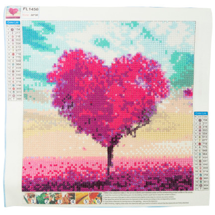 Stickerei diamant malerei 3d diamant herz mosaik diamant malerei liebe