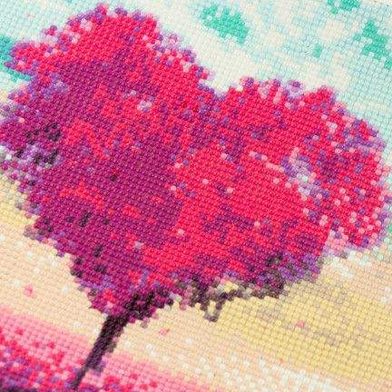 Stickerei diamant malerei 3d diamant herz mosaik diamant malerei liebe