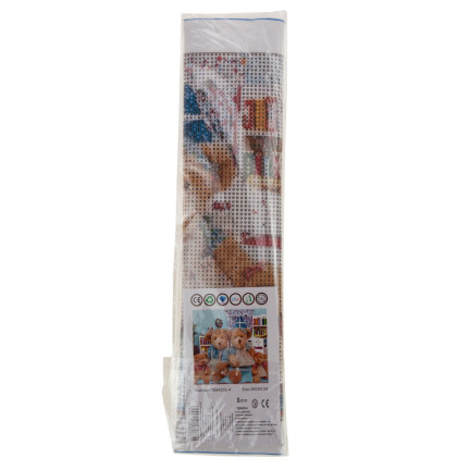 TG64203-4 DIAMANT-STICKEREI MALEREI 3D-TEDDYBÄREN