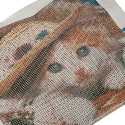 Diamant-stickerei kitty katze 3d malerei