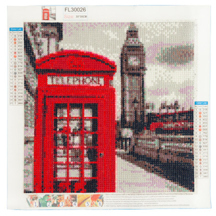 Diamantstickerei 3d londoner diamantenmalerei
