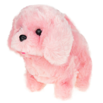 TG64208-2 INTERAKTIVER HUND WALKING PUPPY rosa