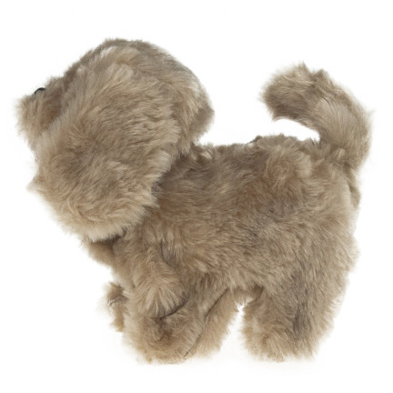 TG64208-4 INTERAKTIVNÍ PEJSEK WALKING PUPPY tmavě hnědý