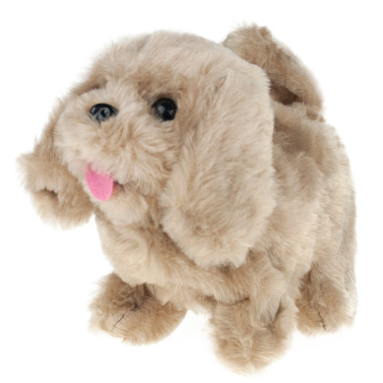 TG64208-4 INTERAKTIVNÍ PEJSEK WALKING PUPPY tmavě hnědý