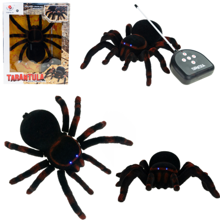 TG64210 RIESENSPINNE FERNGESTEUERT TARANTEL MIT FERNBEDIENUNG SPINNE BEÄNGSTIGEND HAARIG