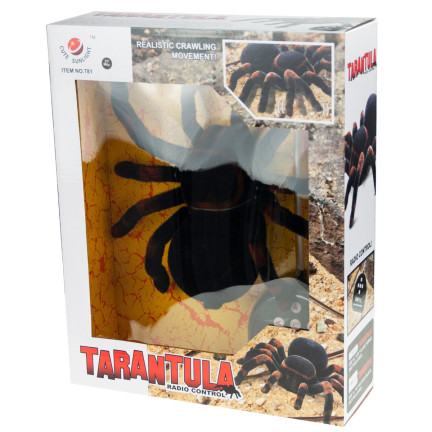 TG64210 RIESENSPINNE FERNGESTEUERT TARANTEL MIT FERNBEDIENUNG SPINNE BEÄNGSTIGEND HAARIG