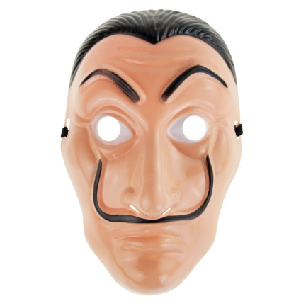 TG64369 Halloweenská maska SALVADOR DALI LA CASA DE PAPEL Útok z filmu