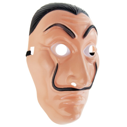 TG64369 Halloweenská maska SALVADOR DALI LA CASA DE PAPEL Útok z filmu