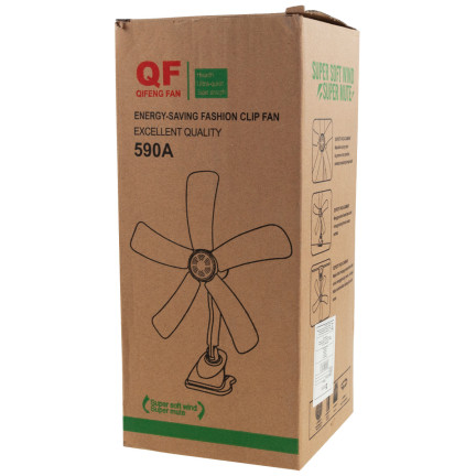 TG64412 STOLNÍ VENTILÁTOR S KLIPEM KANCELÁŘSKÝ VENTILÁTOR ČESKY