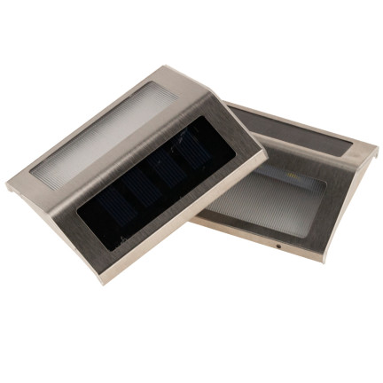 TG64419 halogen, LED solar lamp, 2 wall sconces, twilight sensor, exterior lights