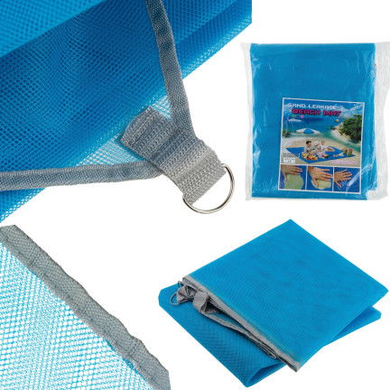 Strand stranddecke xxl 200x150 sand free mit haken