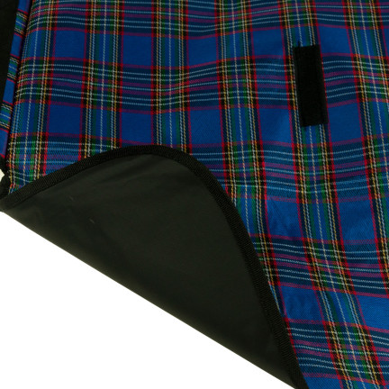 TG64612 PICNIC PICNIC MAT TURISTIC PLAIN PLAIN SPRAYING BLanket 145x80cm kariert