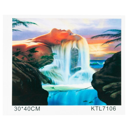 TG64616-4 ZADNÍ OBRAZ BEZ RÁMU 30x40 MYTICKÁ VODOROVNÁ DESKA