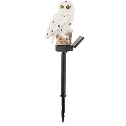 TG64621 Decorative Solar LED Owl Lamp with Twilight Sensor