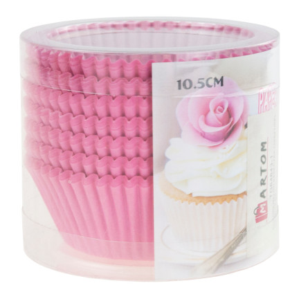 Cupcake-formen 150 stück rosa papier-muffinformen 7cm