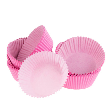 Cupcake-formen 150 stück rosa papier-muffinformen 7cm