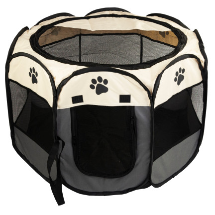 TG64647 HUNDEKÄFIG KATZENSTALL STALL BETT GATTER