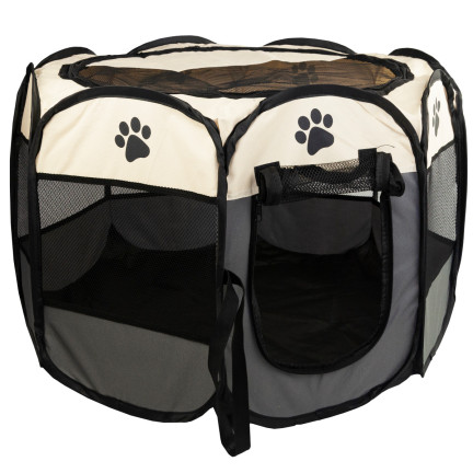 TG64647 HUNDEKÄFIG KATZENSTALL STALL BETT GATTER